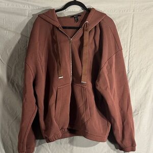 Forever 21 Chocolate Brown Knit Top